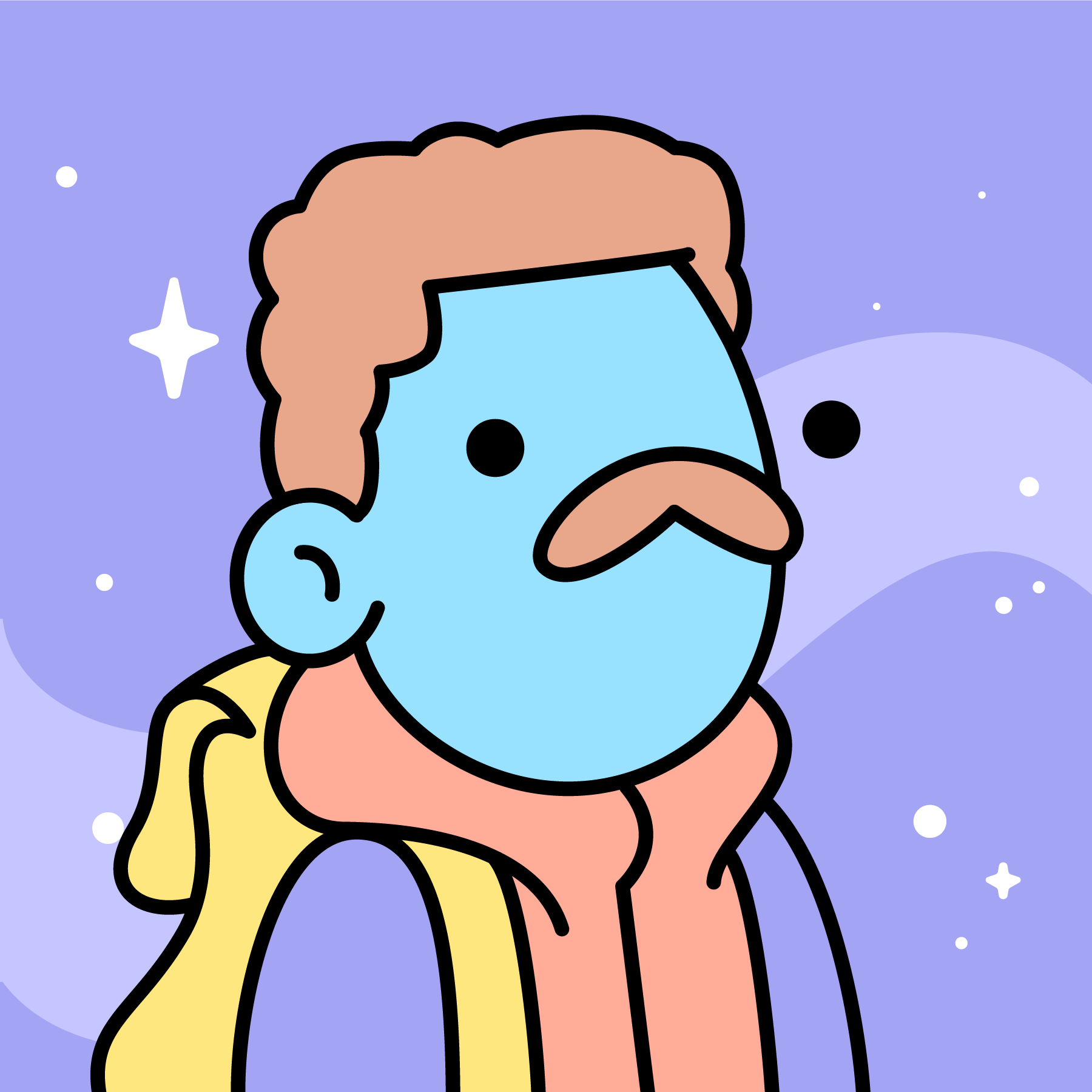 The Doodles Founders - Doodles - Doodle #195 - NFT # 195