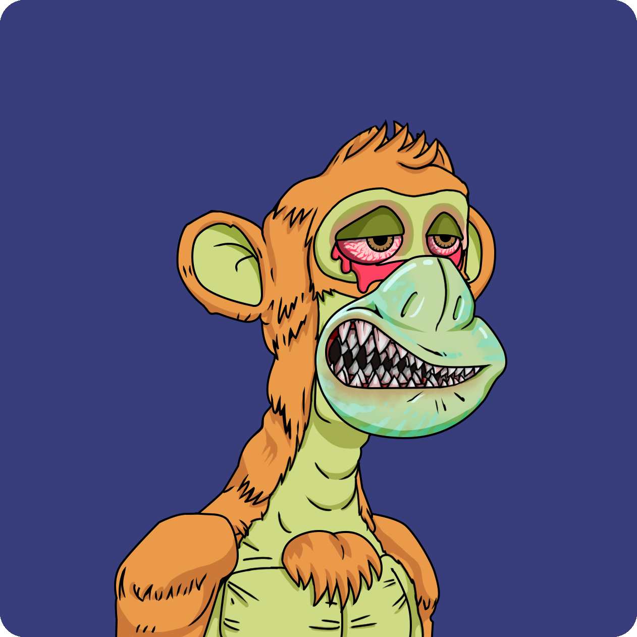 Yuga Labs - Mutant Ape Yacht Club - NFT # 19014