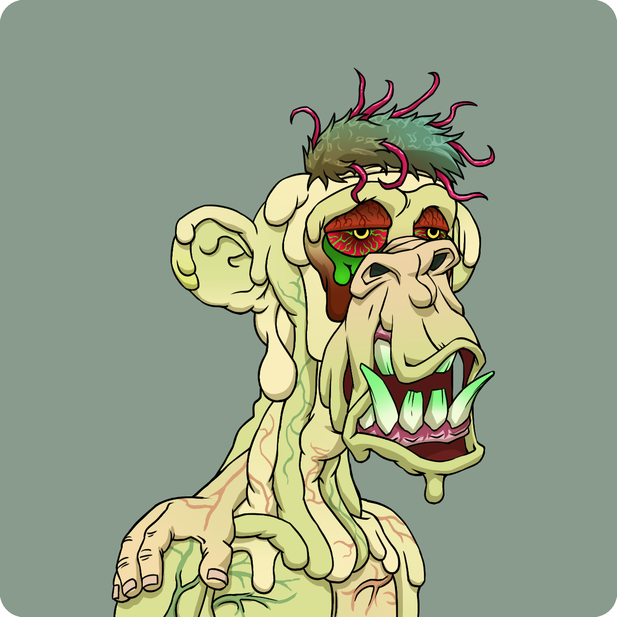 Yuga Labs - Mutant Ape Yacht Club - NFT # 4887