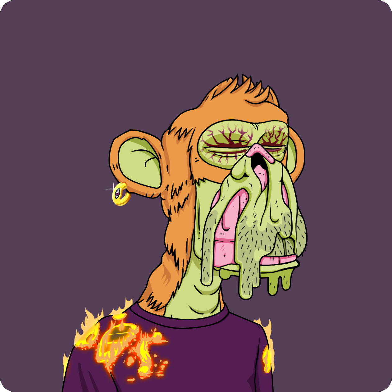 Yuga Labs - Mutant Ape Yacht Club - NFT # 17662