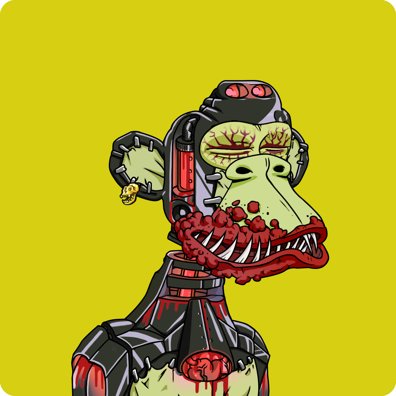 Yuga Labs - Mutant Ape Yacht Club - NFT # 509