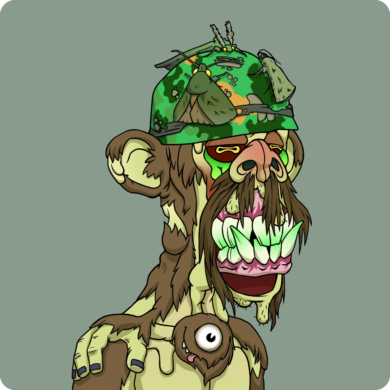 Yuga Labs - Mutant Ape Yacht Club - NFT # 2845