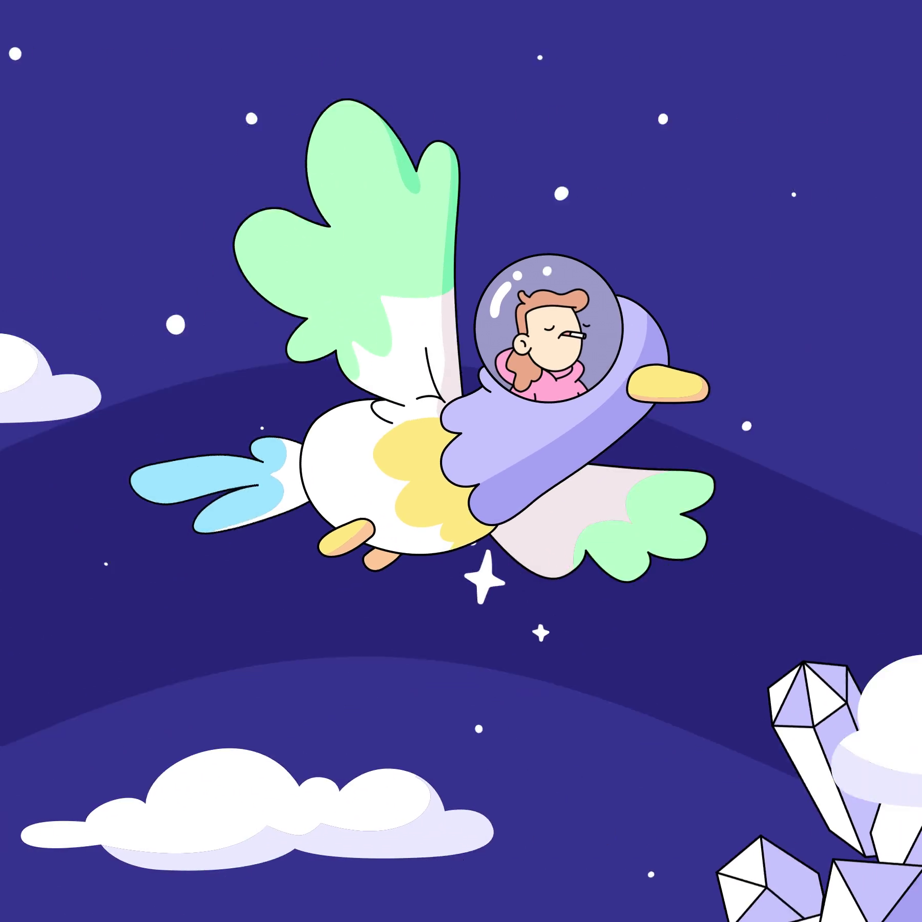 The Doodles Founders - Space Doodles - Space Doodle #9981 - NFT # 9981