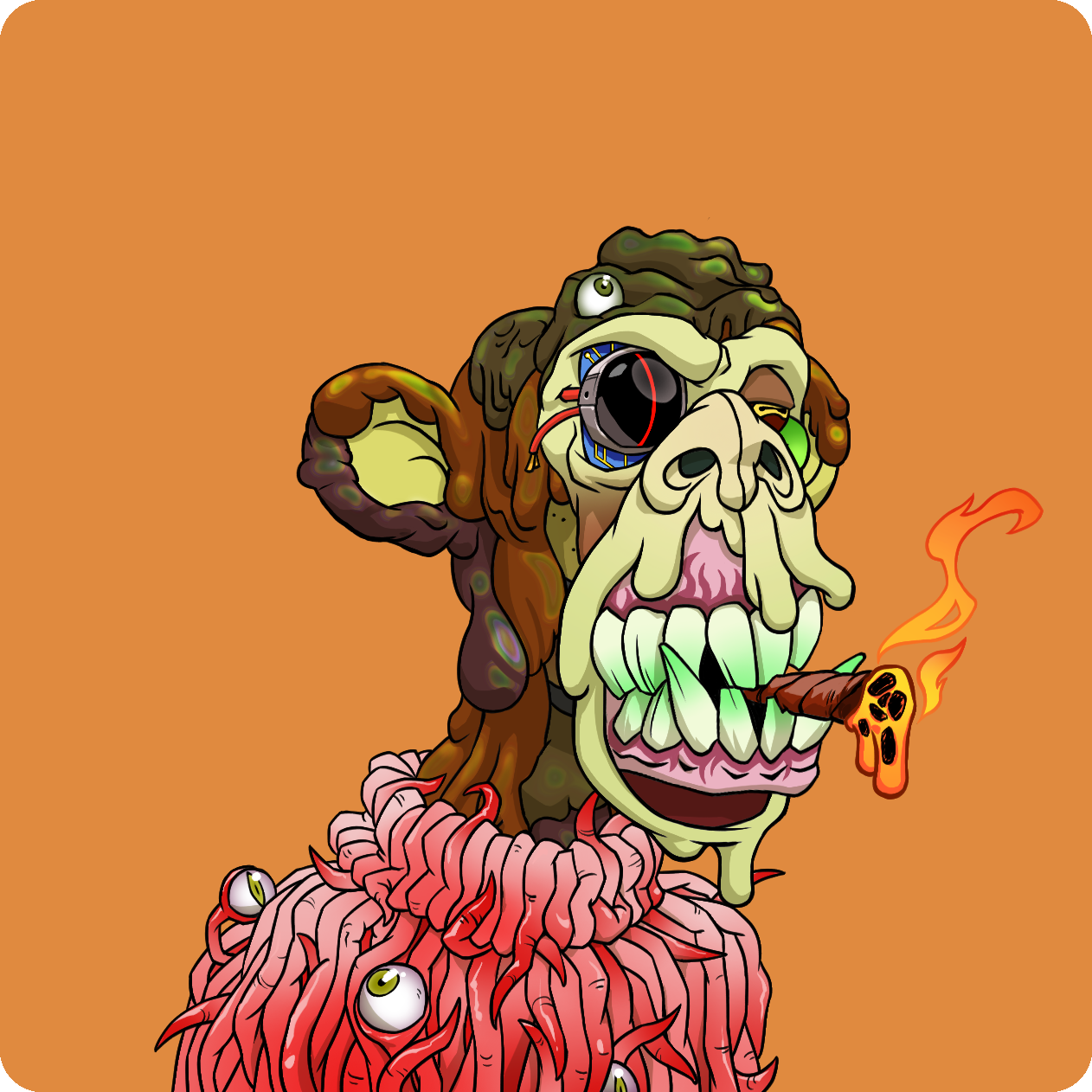 Yuga Labs - Mutant Ape Yacht Club - NFT # 8628