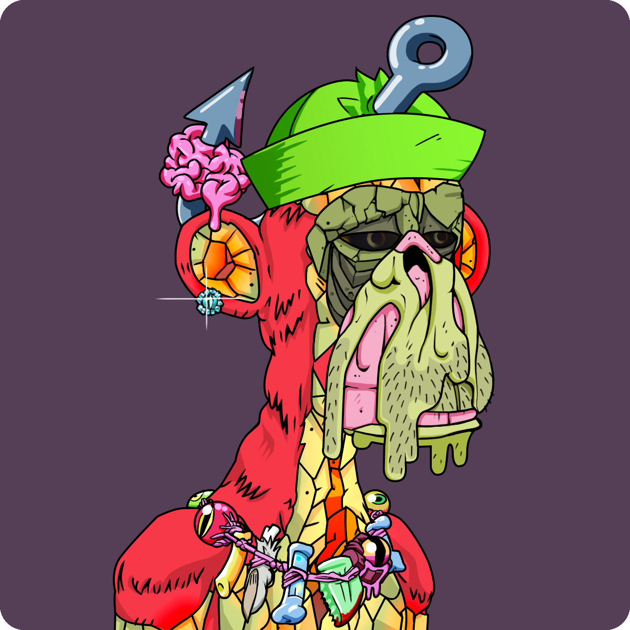 Yuga Labs - Mutant Ape Yacht Club - NFT # 27006