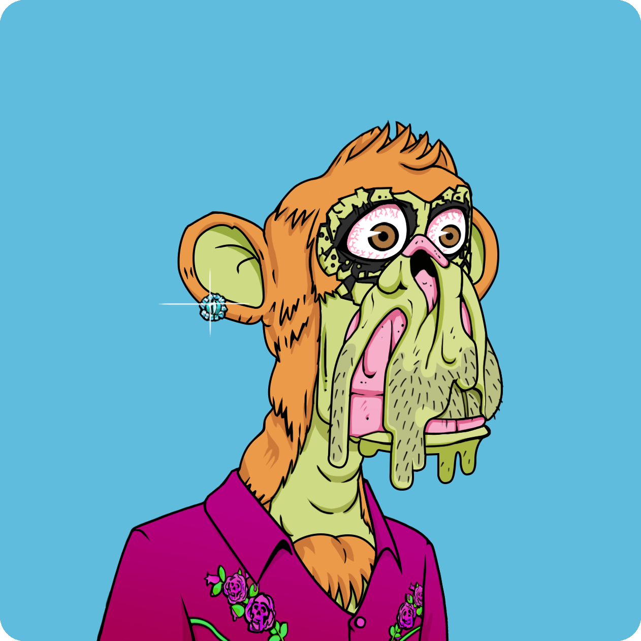 Yuga Labs - Mutant Ape Yacht Club - NFT # 4542