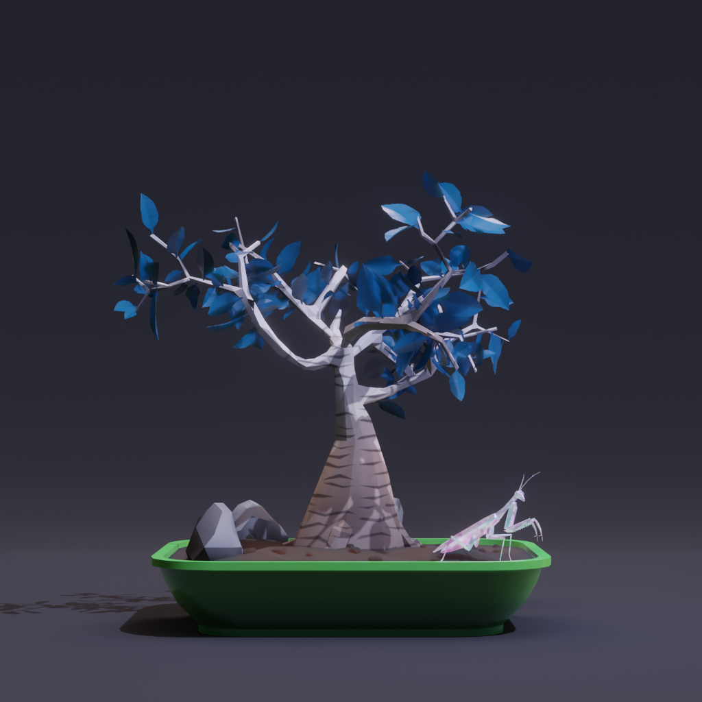 ZENFT Garden Society - Bonsai - Bonsai #8690 - NFT # 8690