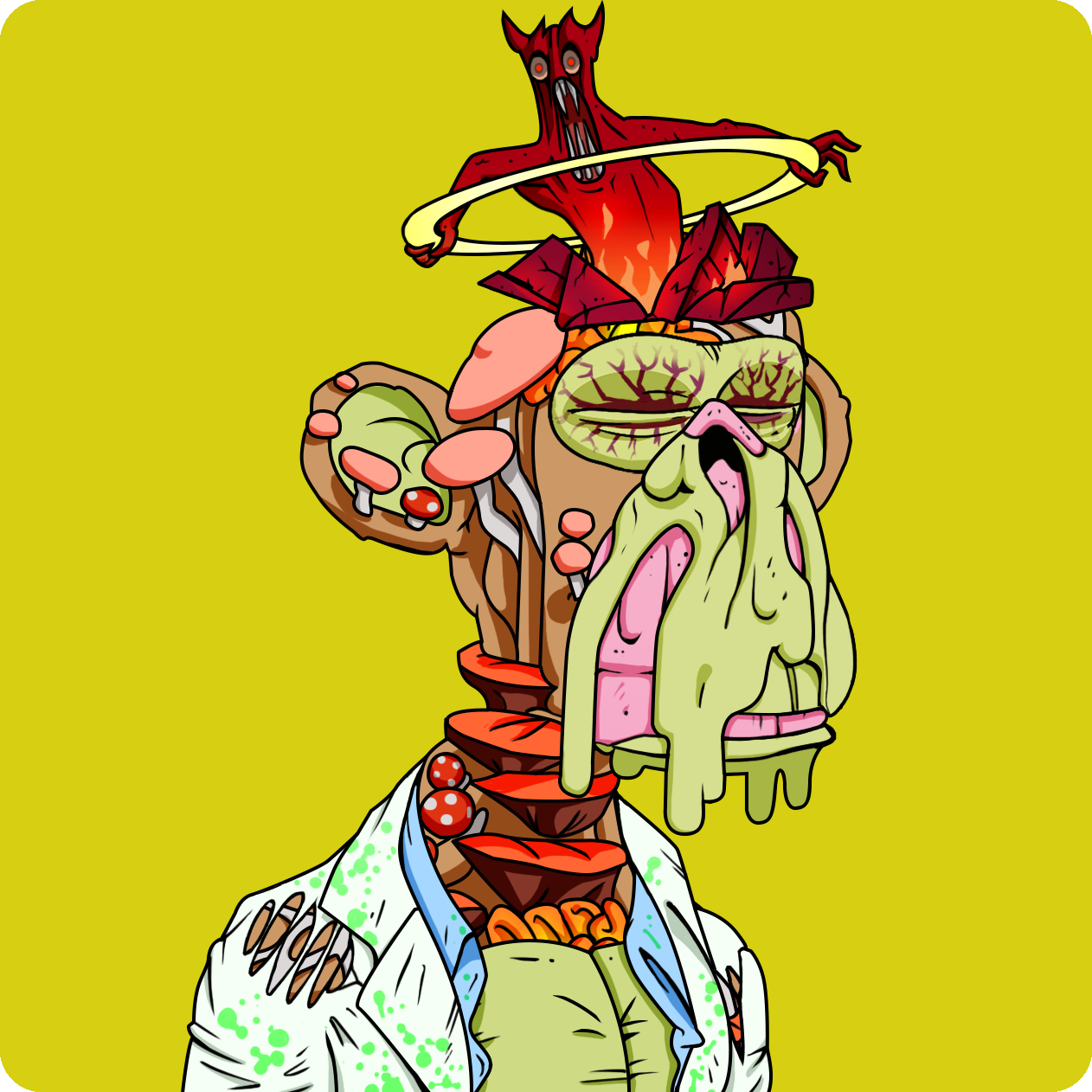 Yuga Labs - Mutant Ape Yacht Club - NFT # 24850