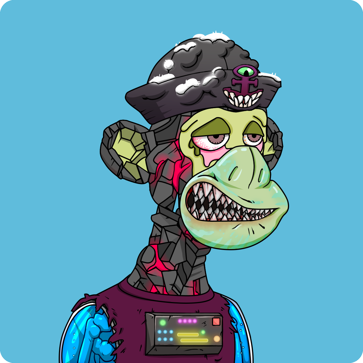 Yuga Labs - Mutant Ape Yacht Club - NFT # 15780