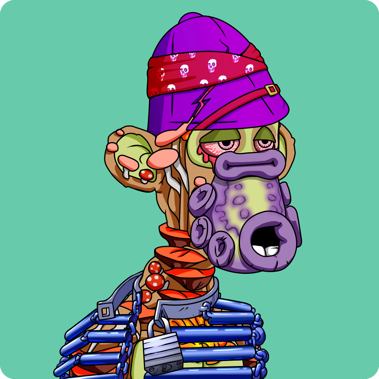 Yuga Labs - Mutant Ape Yacht Club - NFT # 4534