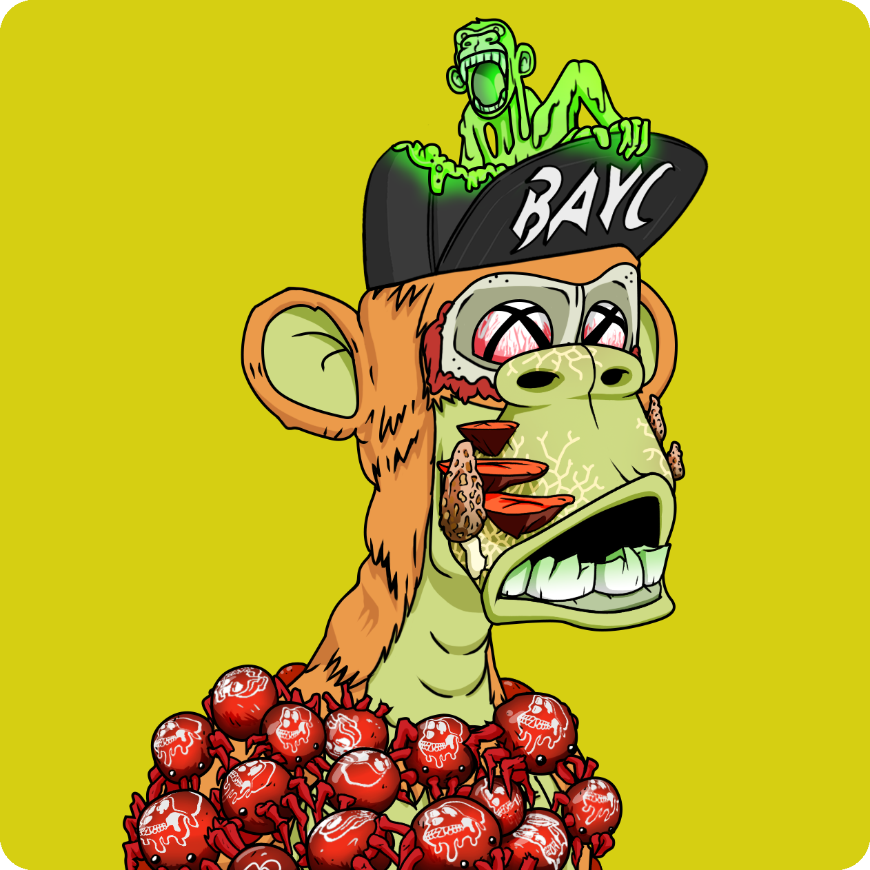 Yuga Labs - Mutant Ape Yacht Club - NFT # 10010