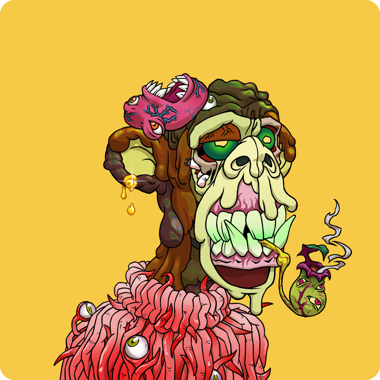 Yuga Labs - Mutant Ape Yacht Club - NFT # 1105