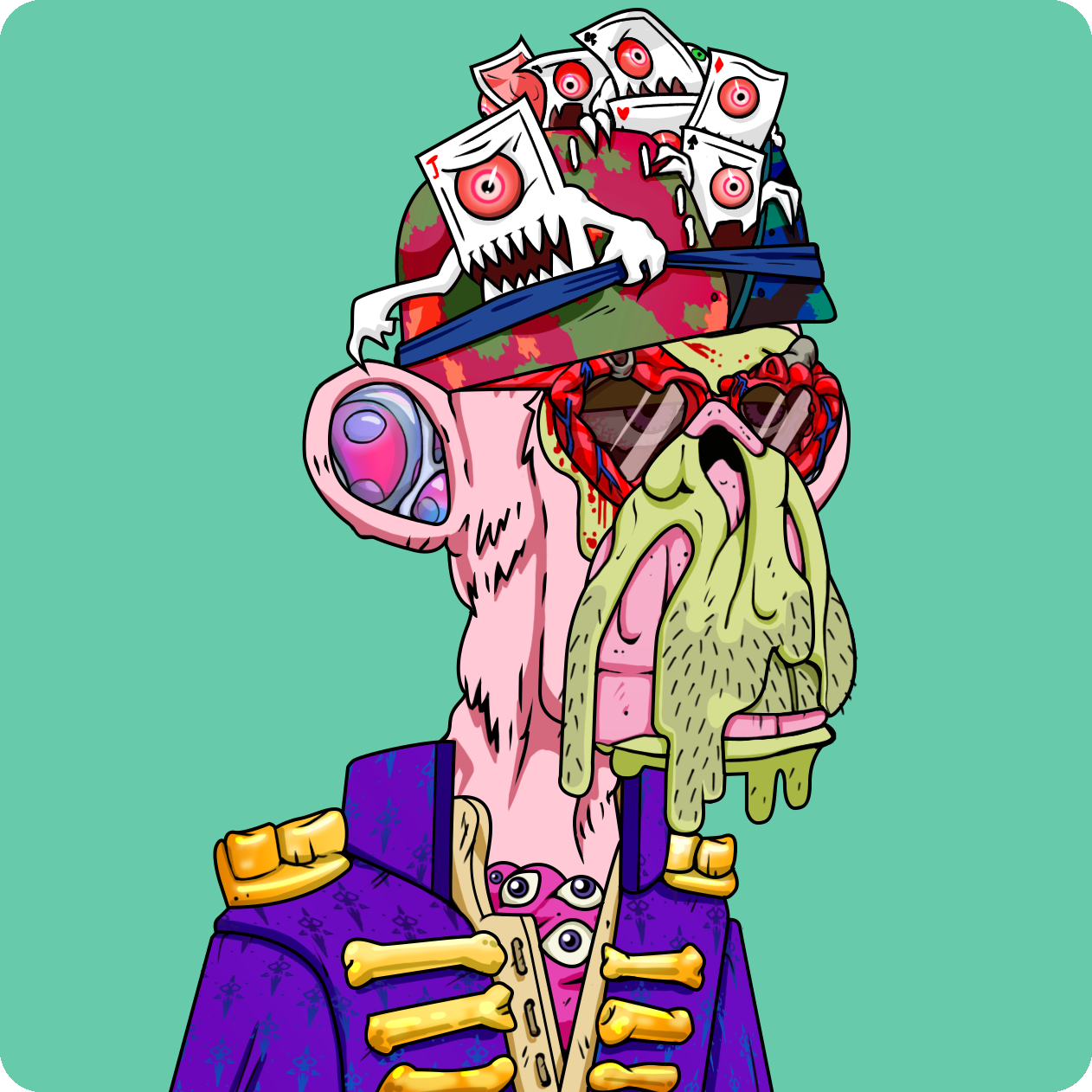 Yuga Labs - Mutant Ape Yacht Club - NFT # 8559