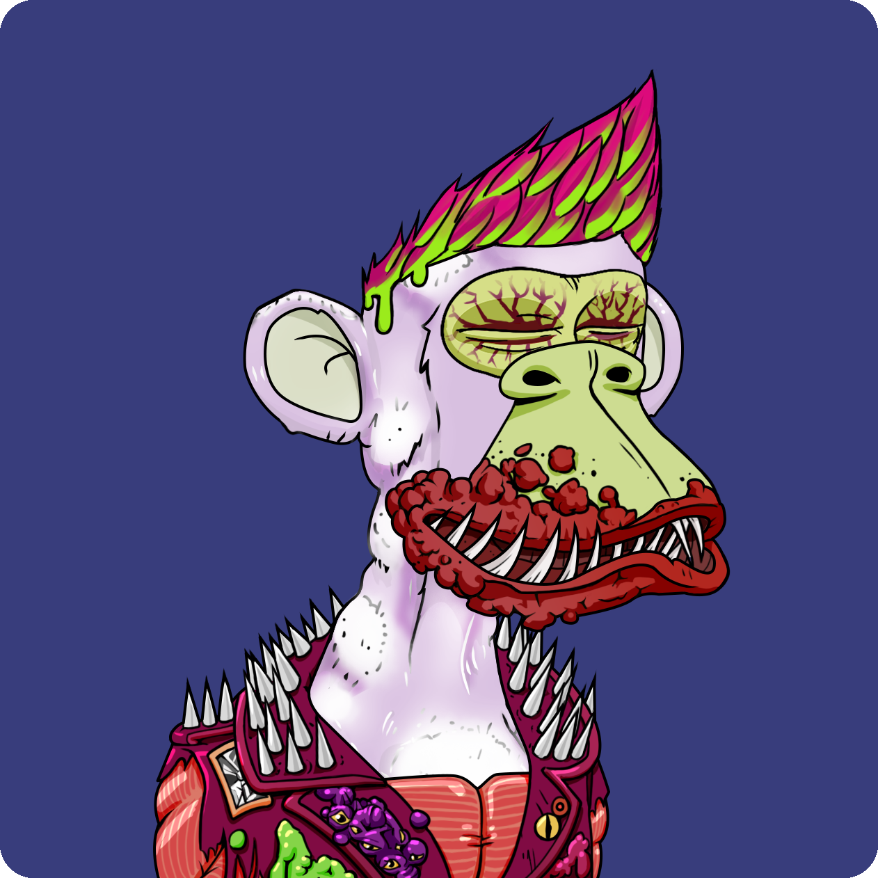 Yuga Labs - Mutant Ape Yacht Club - NFT # 380