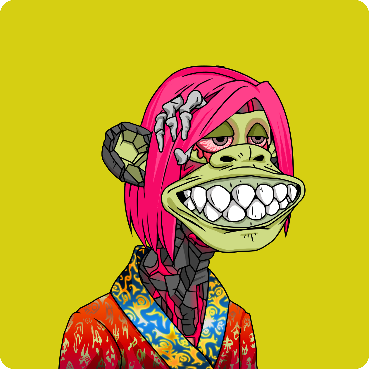 Yuga Labs - Mutant Ape Yacht Club - NFT # 3202