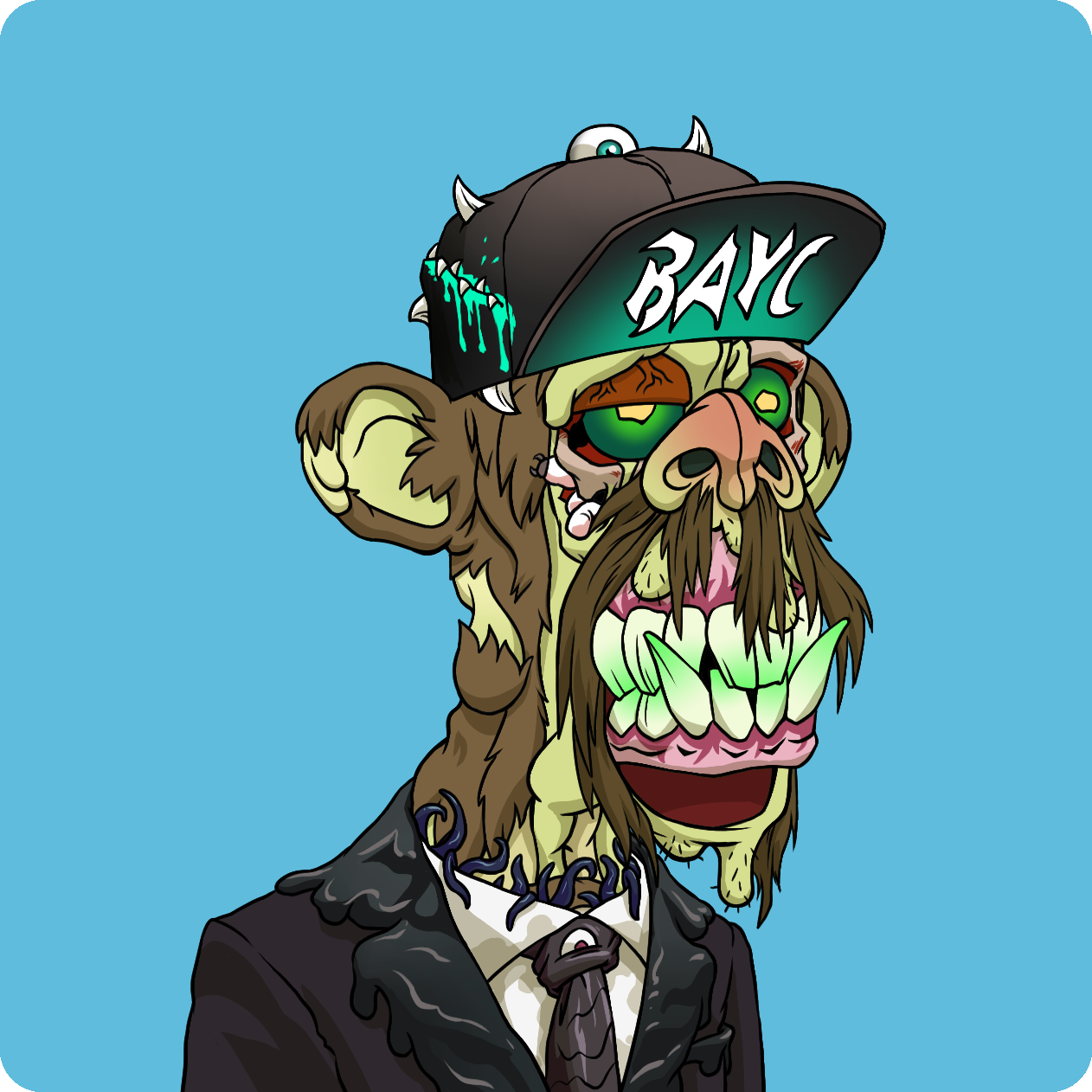 Yuga Labs - Mutant Ape Yacht Club - NFT # 17125