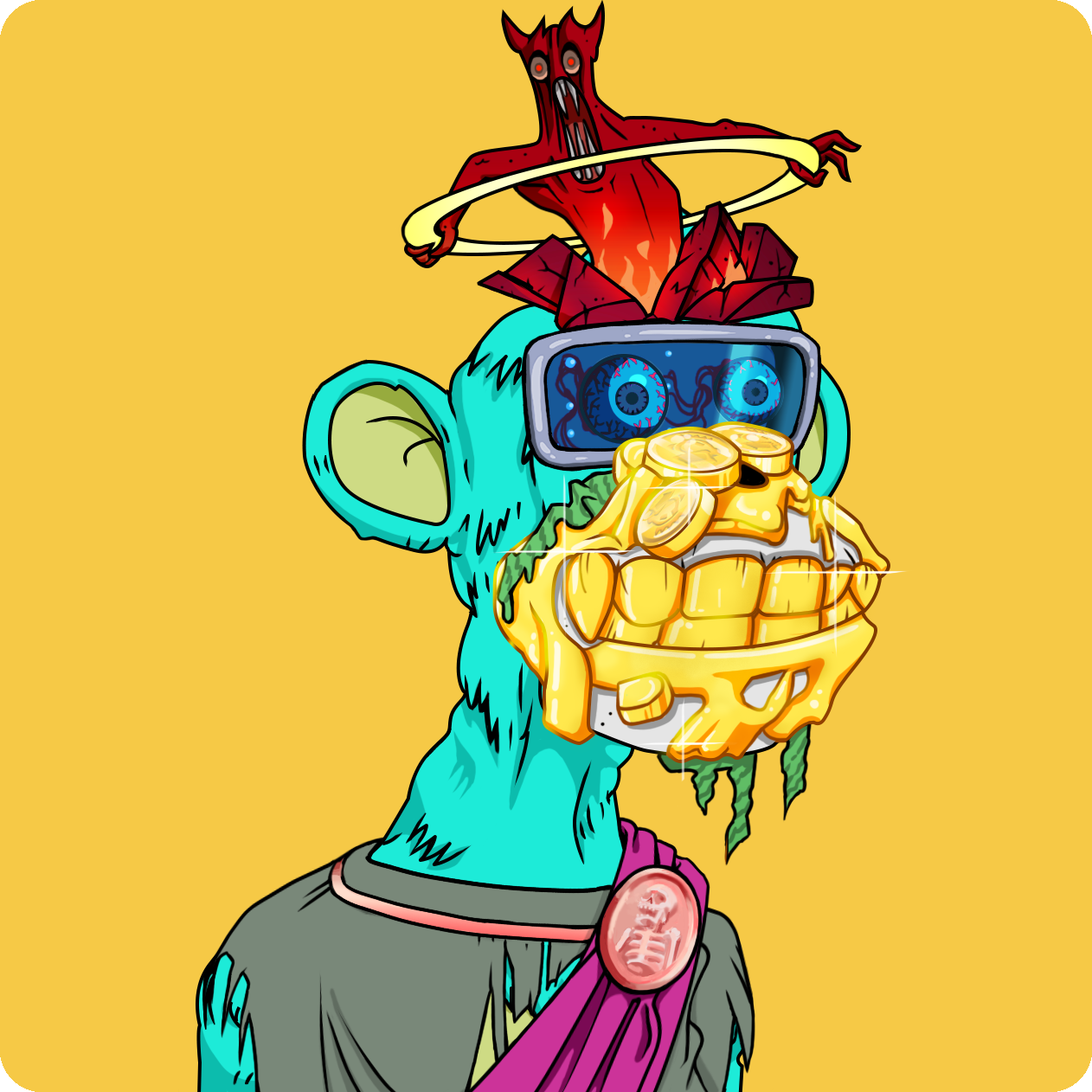 Yuga Labs - Mutant Ape Yacht Club - NFT # 6111