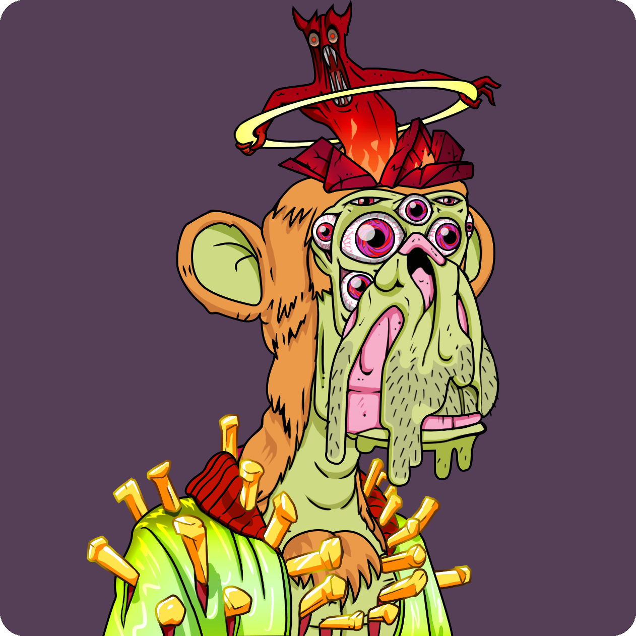 Yuga Labs - Mutant Ape Yacht Club - NFT # 8715