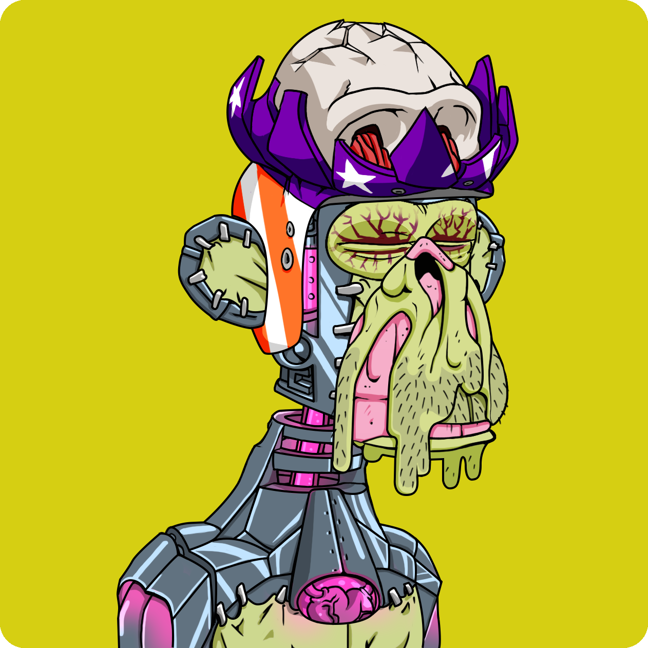 Yuga Labs - Mutant Ape Yacht Club - NFT # 10550