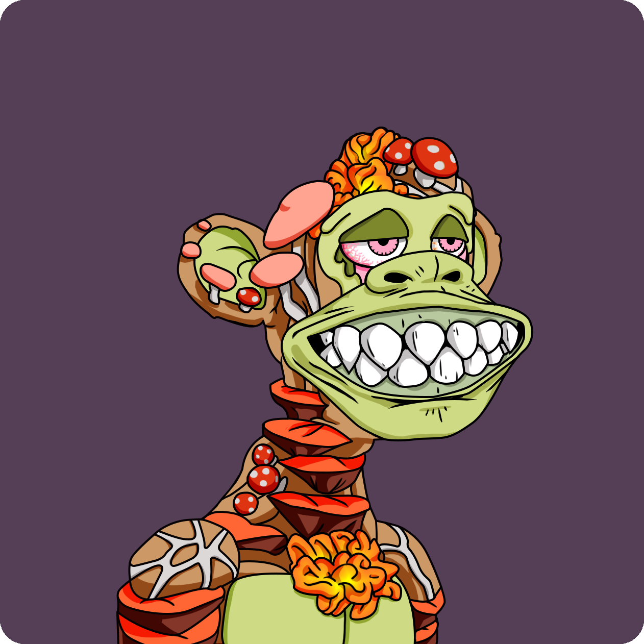 Yuga Labs - Mutant Ape Yacht Club - NFT # 4004