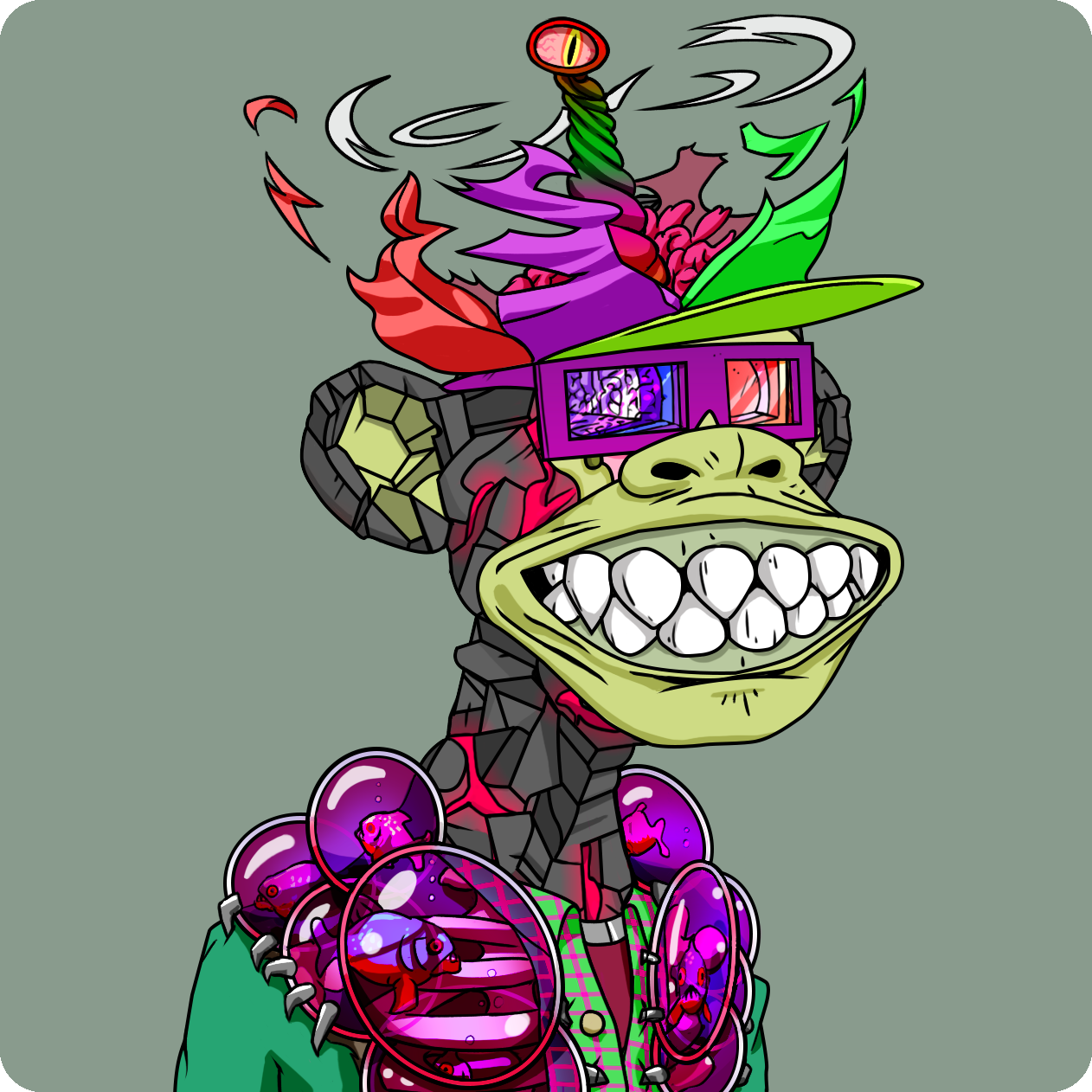 Yuga Labs - Mutant Ape Yacht Club - NFT # 25956