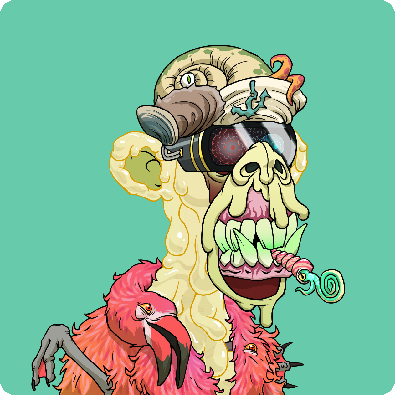 Yuga Labs - Mutant Ape Yacht Club - NFT # 24901