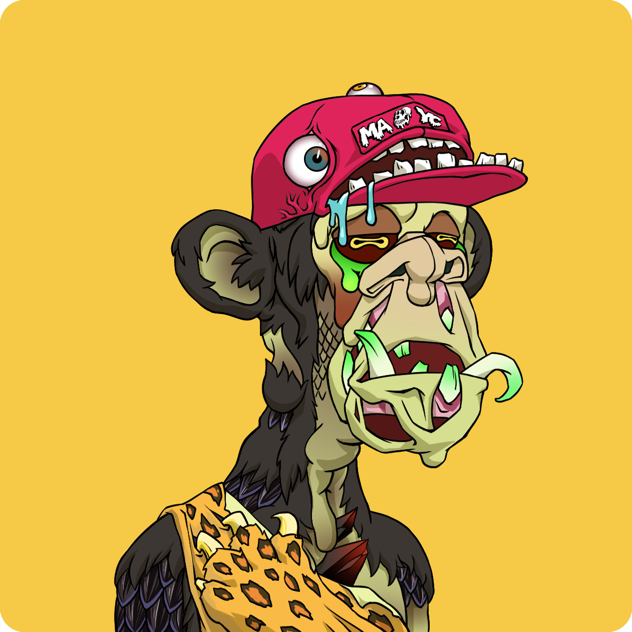 Yuga Labs - Mutant Ape Yacht Club - NFT # 101