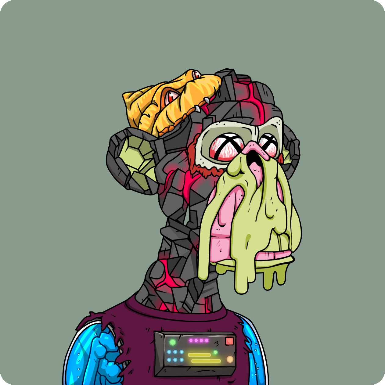 Yuga Labs - Mutant Ape Yacht Club - NFT # 12728