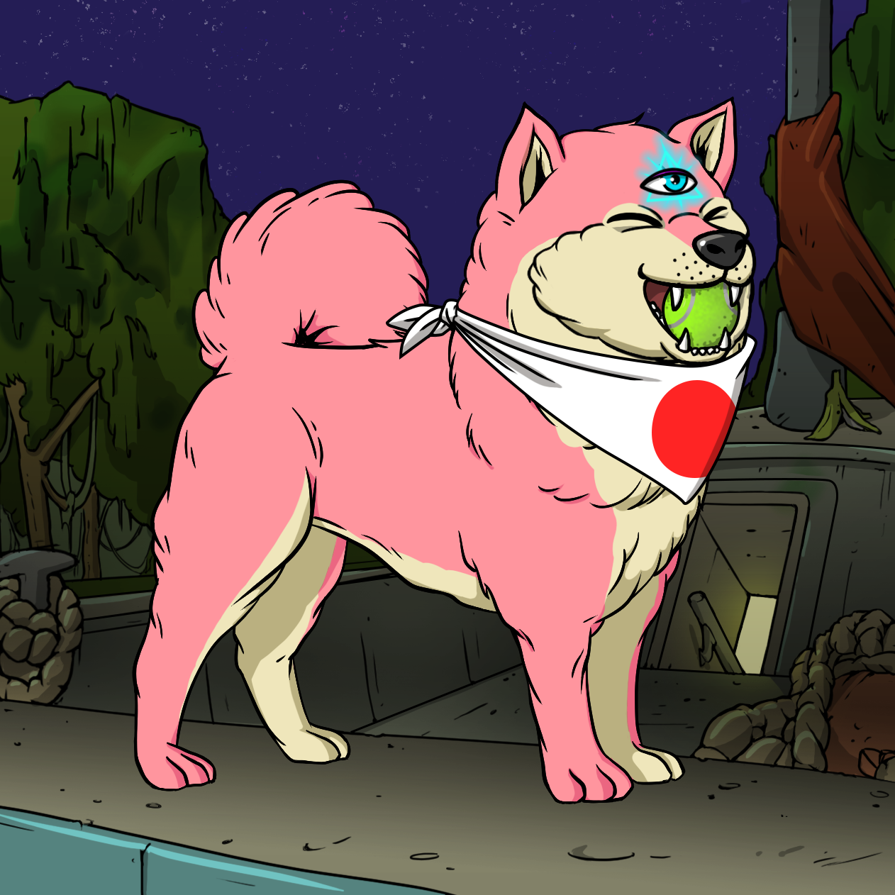 Yuga Labs - Bored Ape Kennel Club - NFT # 6133