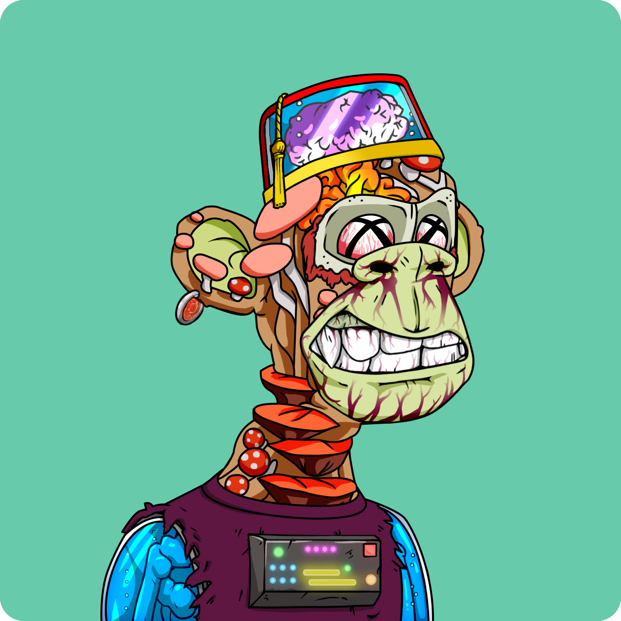 Yuga Labs - Mutant Ape Yacht Club - NFT # 2805