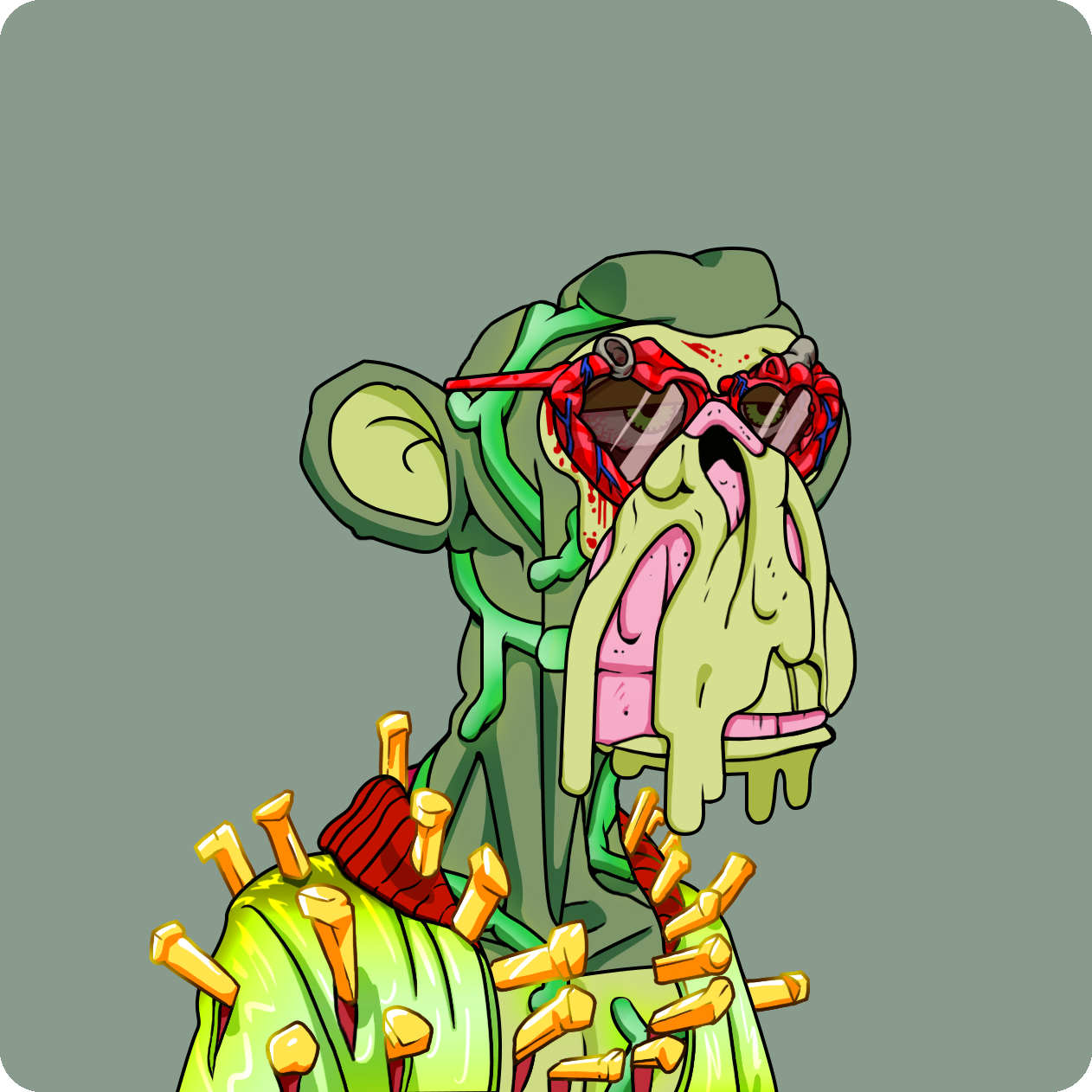 Yuga Labs - Mutant Ape Yacht Club - NFT # 16580