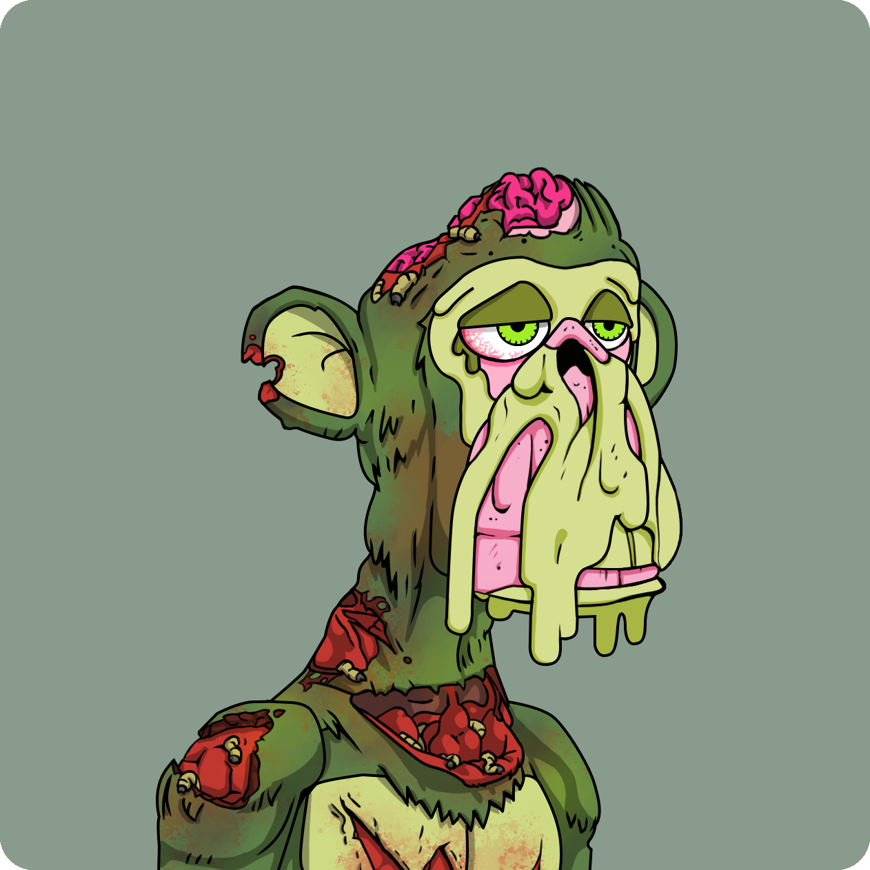 Yuga Labs - Mutant Ape Yacht Club - NFT # 24416