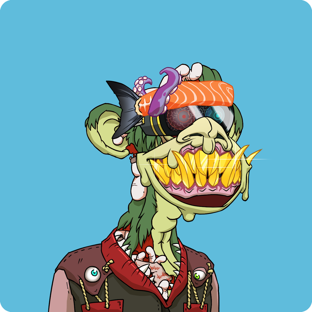 Yuga Labs - Mutant Ape Yacht Club - NFT # 24189