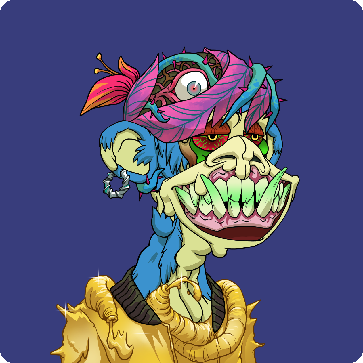 Yuga Labs - Mutant Ape Yacht Club - NFT # 7190