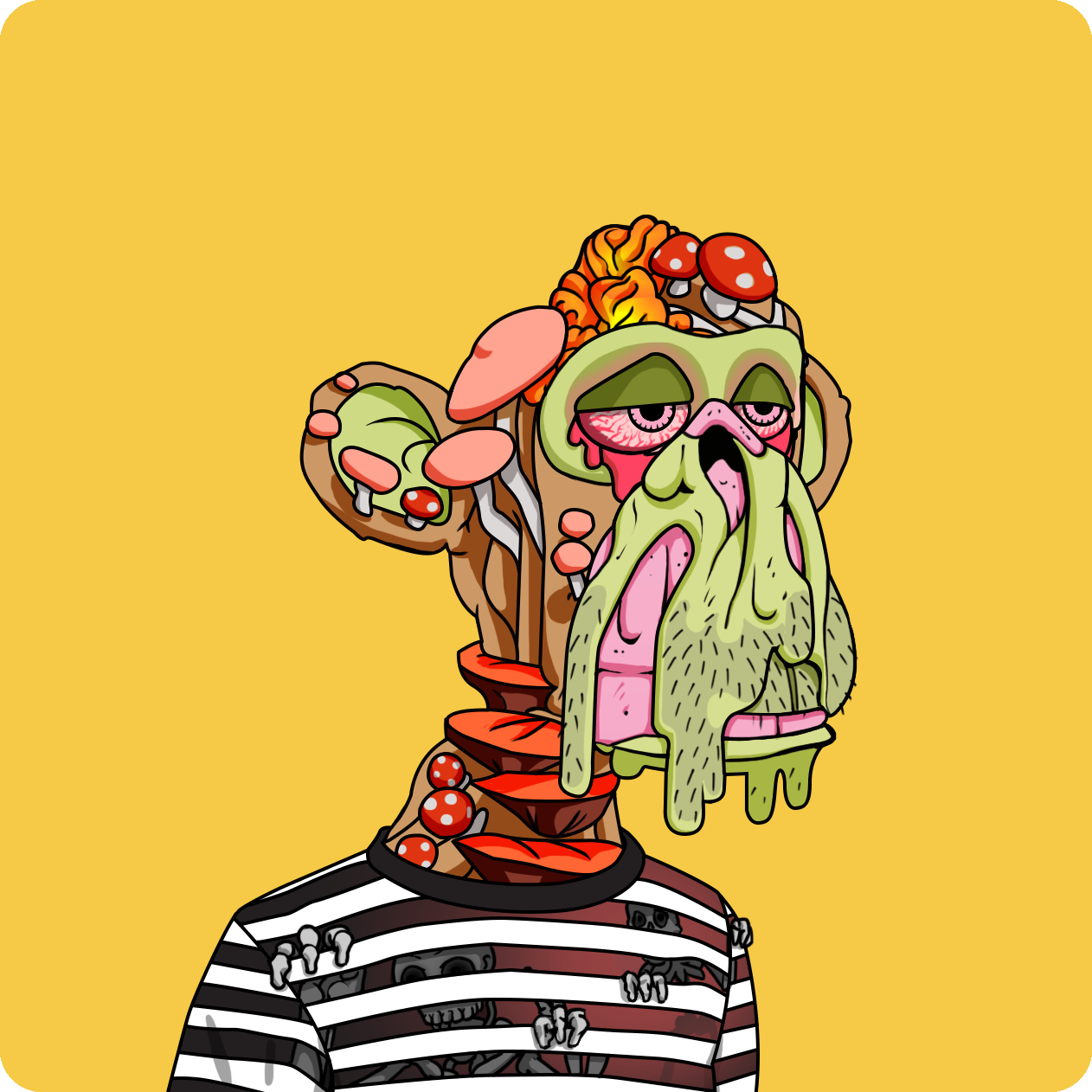 Yuga Labs - Mutant Ape Yacht Club - NFT # 17928