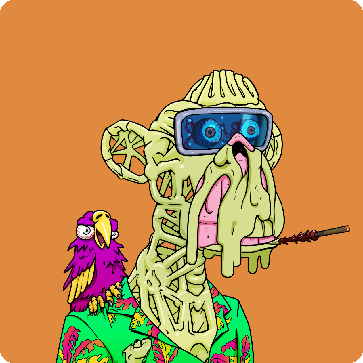 Yuga Labs - Mutant Ape Yacht Club - NFT # 3428