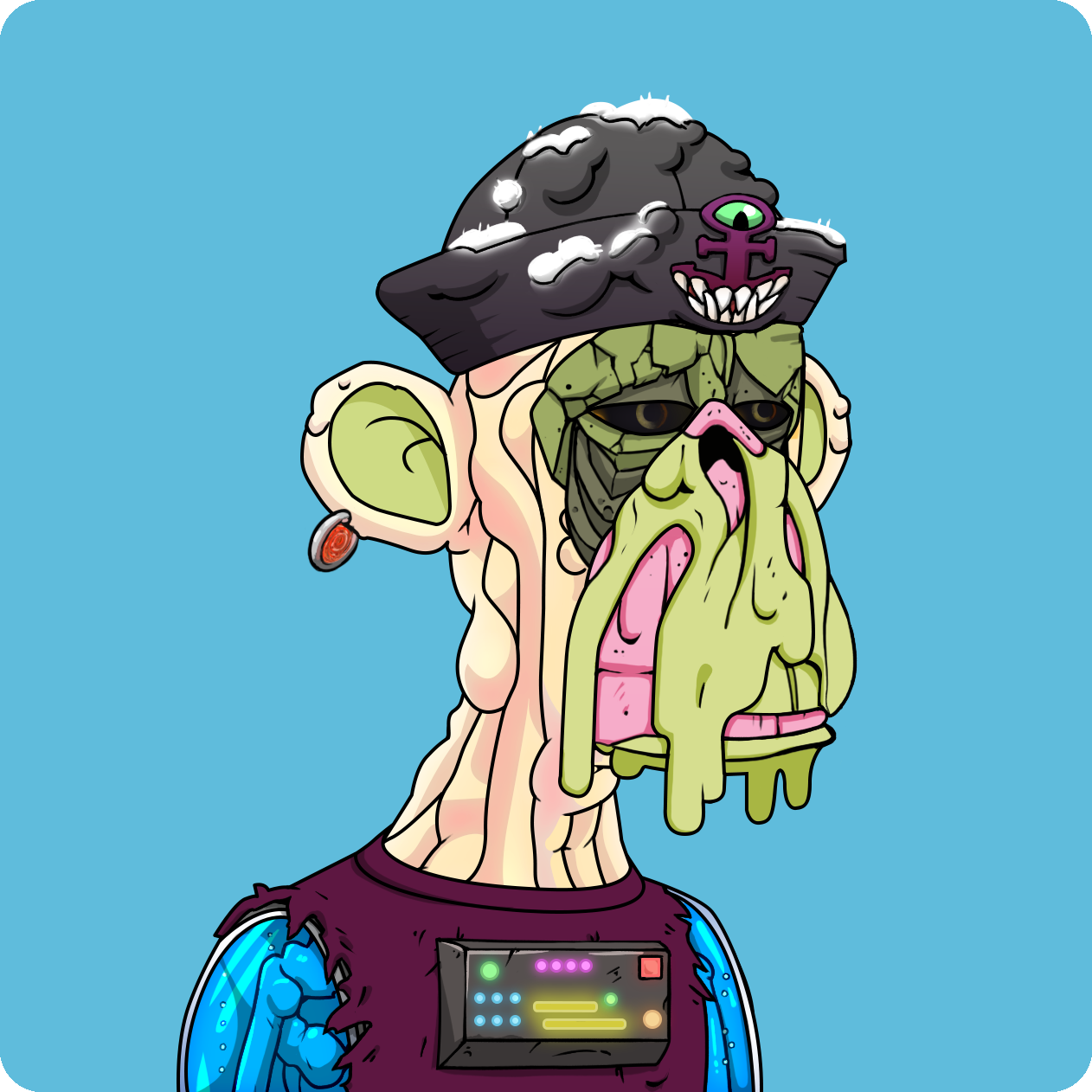 Yuga Labs - Mutant Ape Yacht Club - NFT # 16662