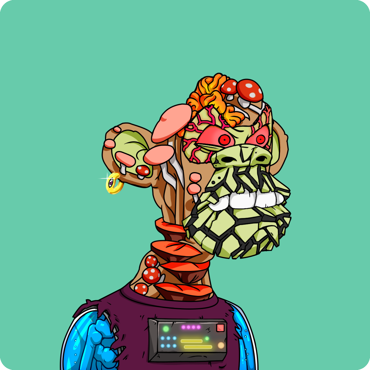 Yuga Labs - Mutant Ape Yacht Club - NFT # 928