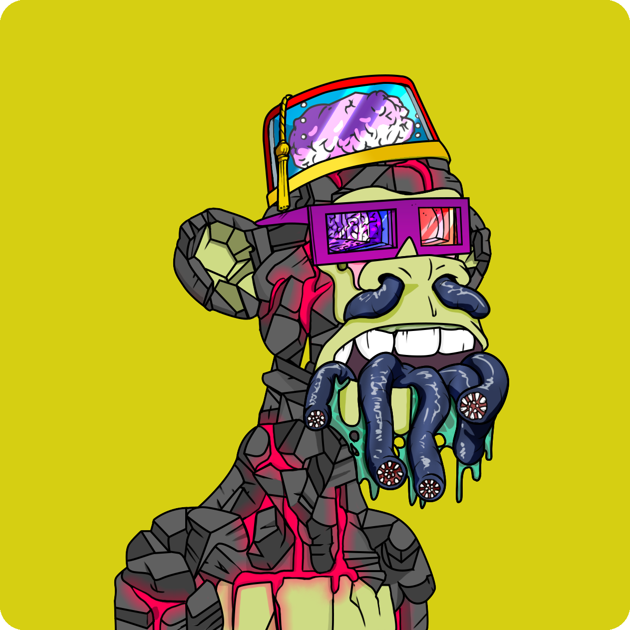 Yuga Labs - Mutant Ape Yacht Club - NFT # 15828