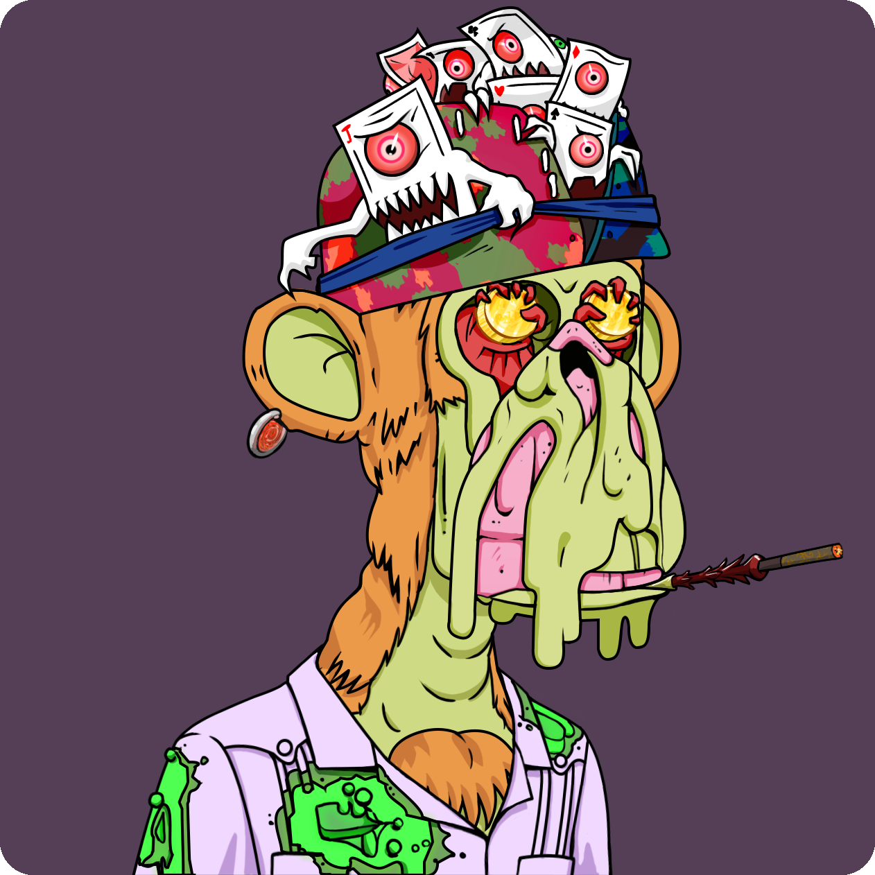 Yuga Labs - Mutant Ape Yacht Club - NFT # 16334