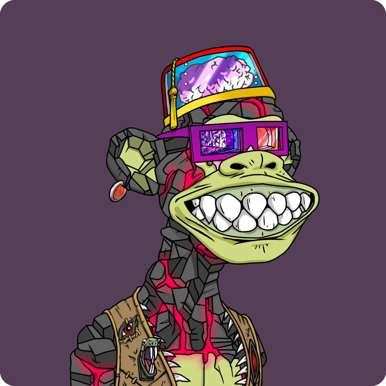 Yuga Labs - Mutant Ape Yacht Club - NFT # 27166