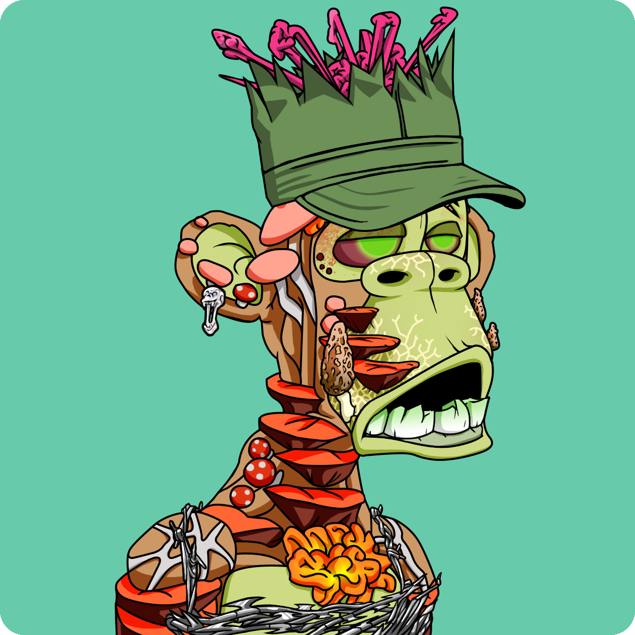 Yuga Labs - Mutant Ape Yacht Club - NFT # 5666