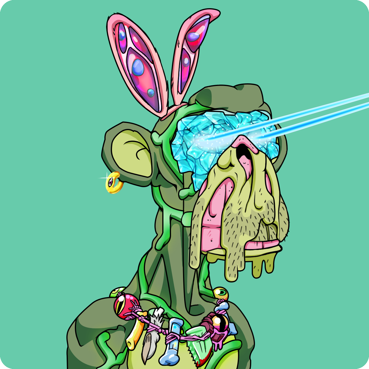 Yuga Labs - Mutant Ape Yacht Club - NFT # 5686