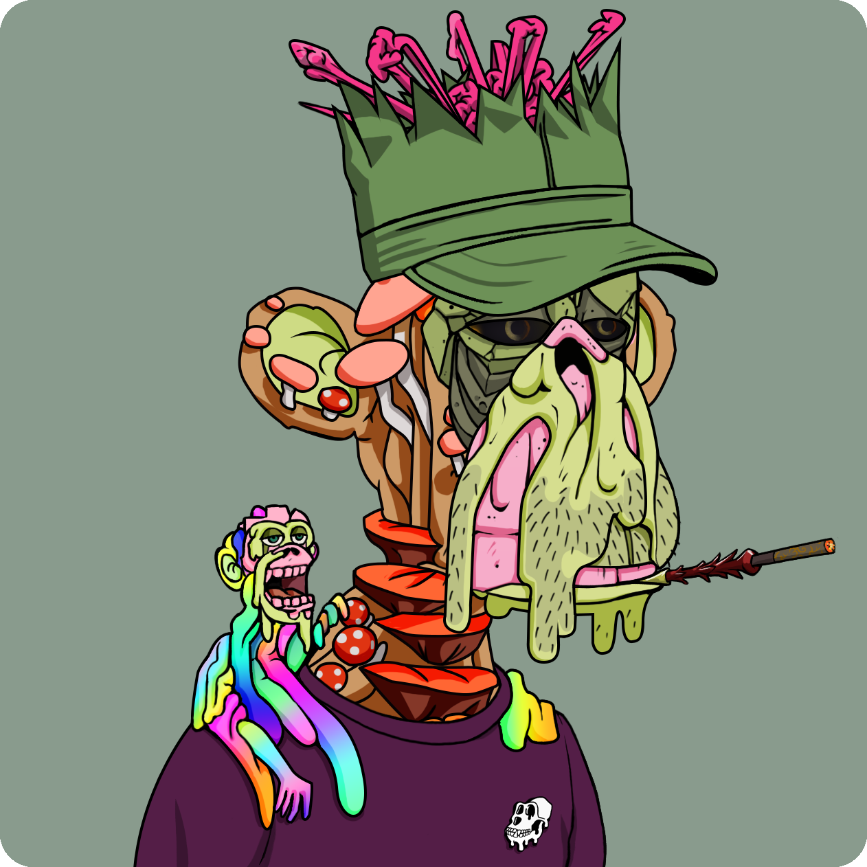 Yuga Labs - Mutant Ape Yacht Club - NFT # 5143