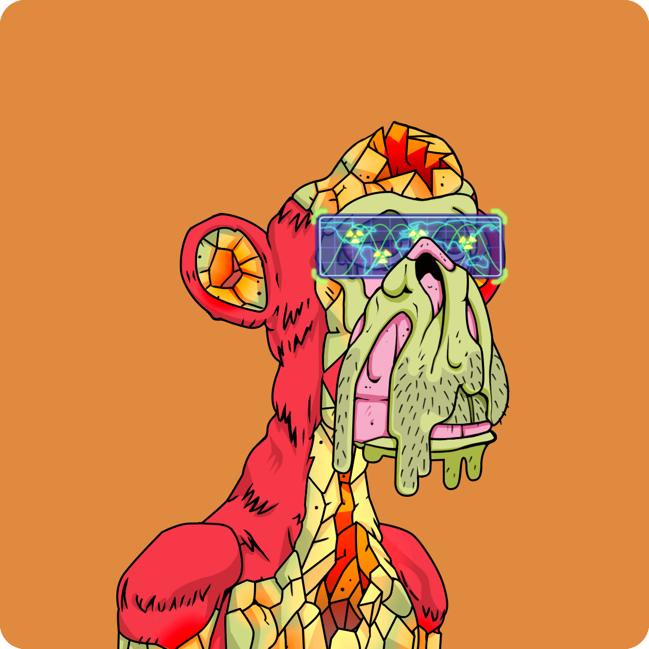 Yuga Labs - Mutant Ape Yacht Club - NFT # 9676