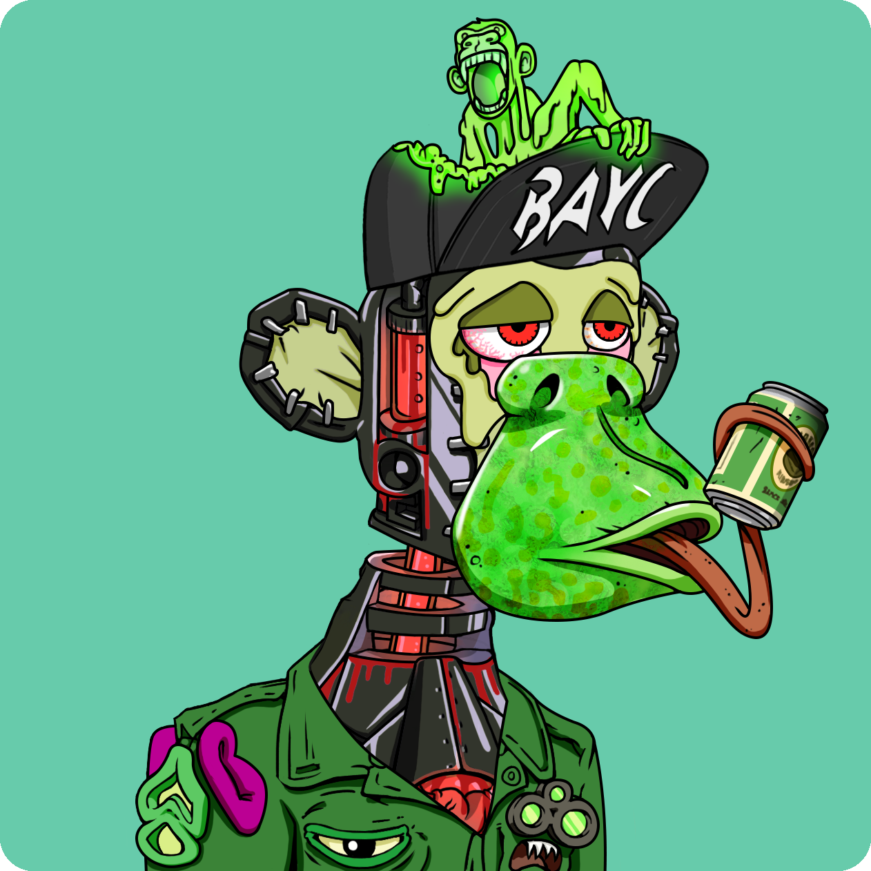 Yuga Labs - Mutant Ape Yacht Club - NFT # 1862