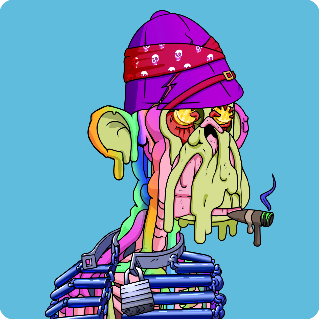 Yuga Labs - Mutant Ape Yacht Club - NFT # 671