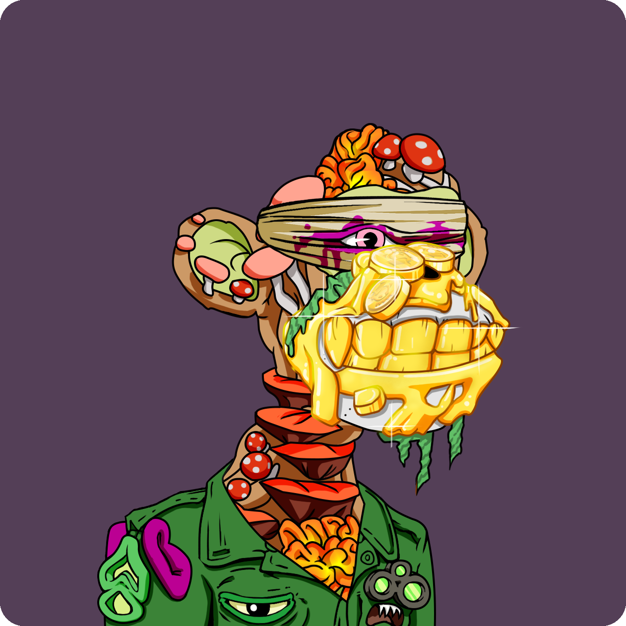 Yuga Labs - Mutant Ape Yacht Club - NFT # 10502