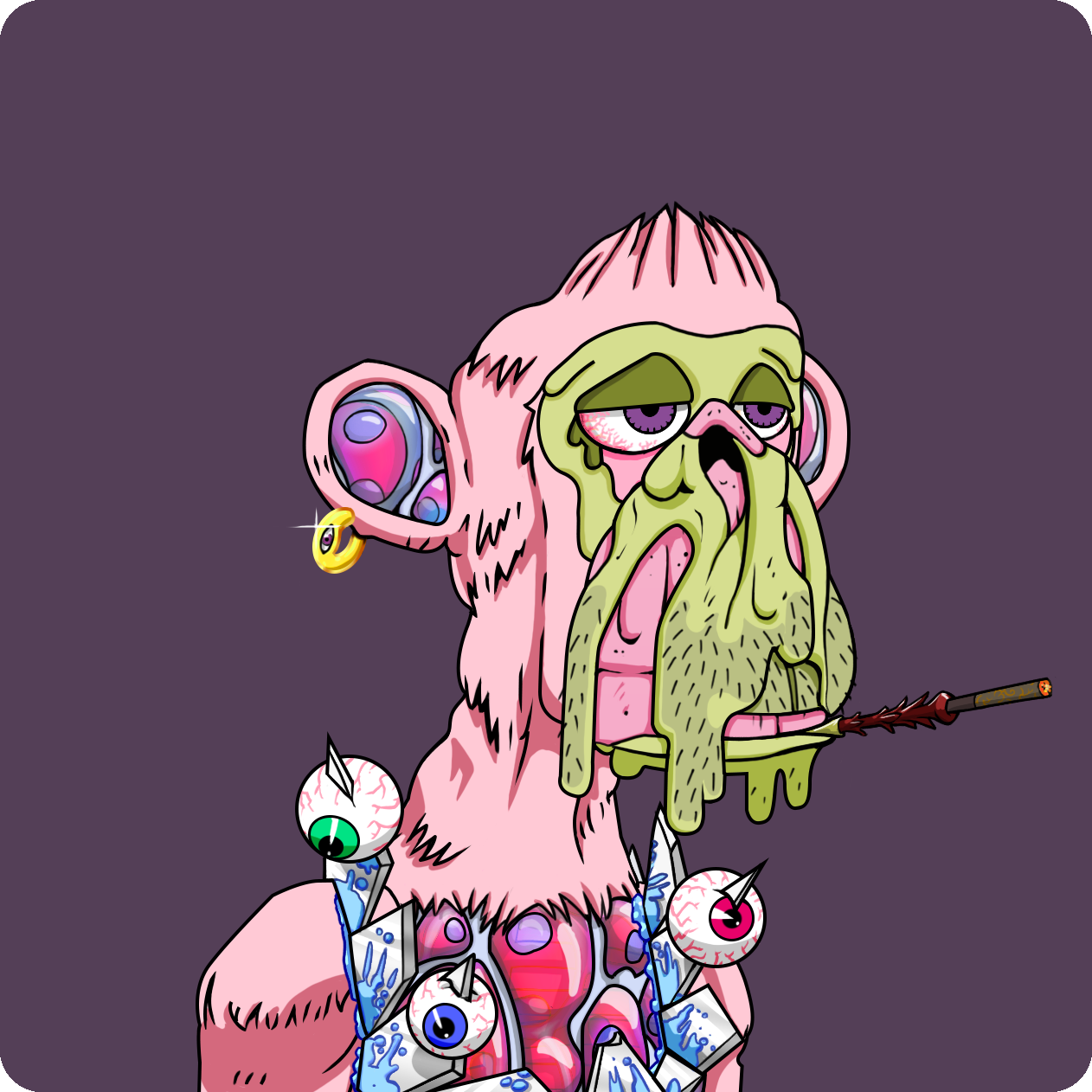 Yuga Labs - Mutant Ape Yacht Club - NFT # 3131