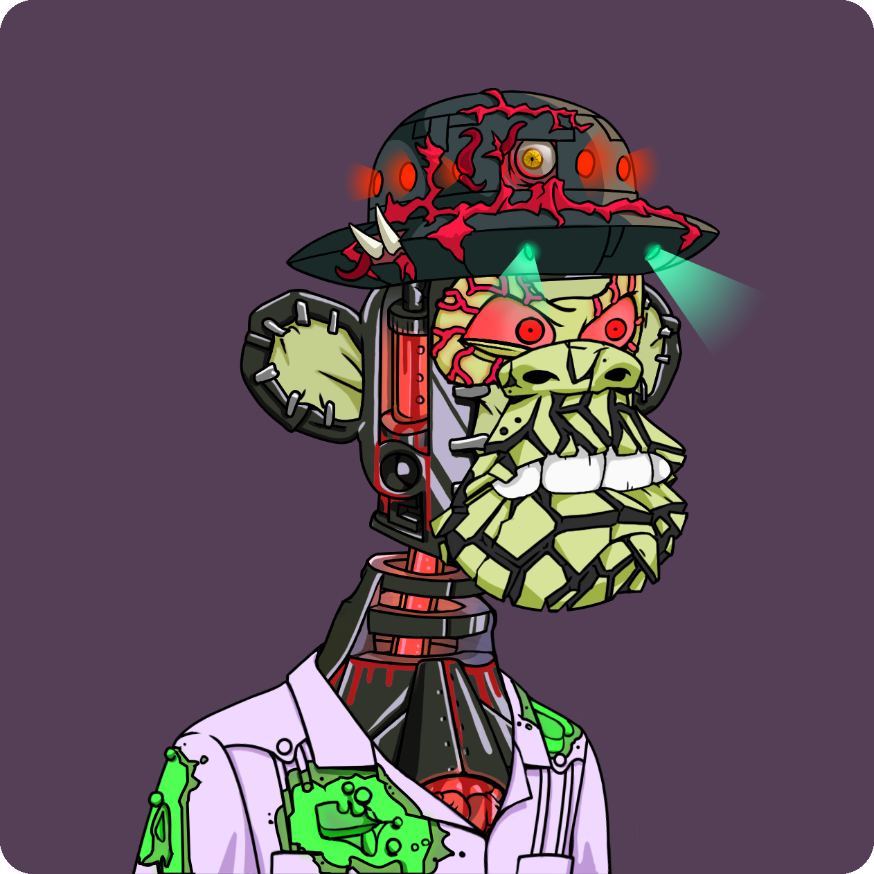 Yuga Labs - Mutant Ape Yacht Club - NFT # 10148